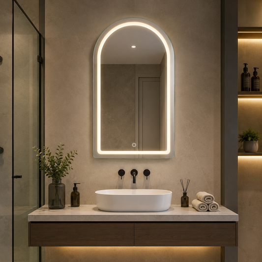 AAKARO Arch LED Mirror