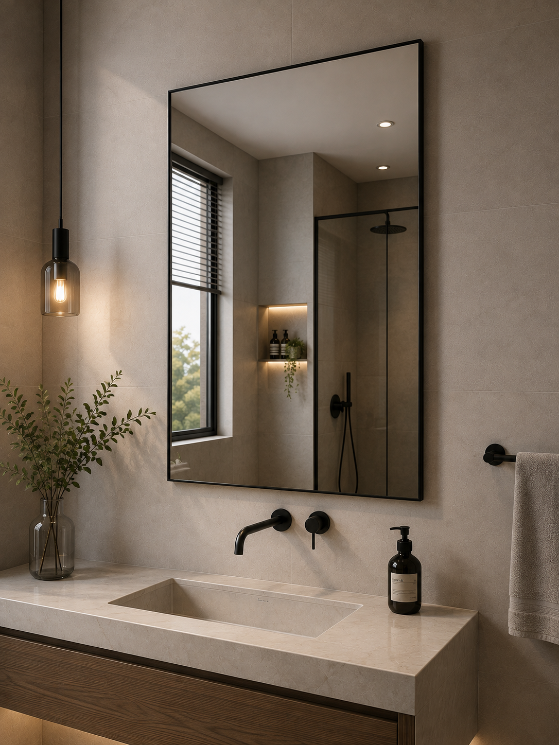 AAKARO Linea – Rectangle Mirror