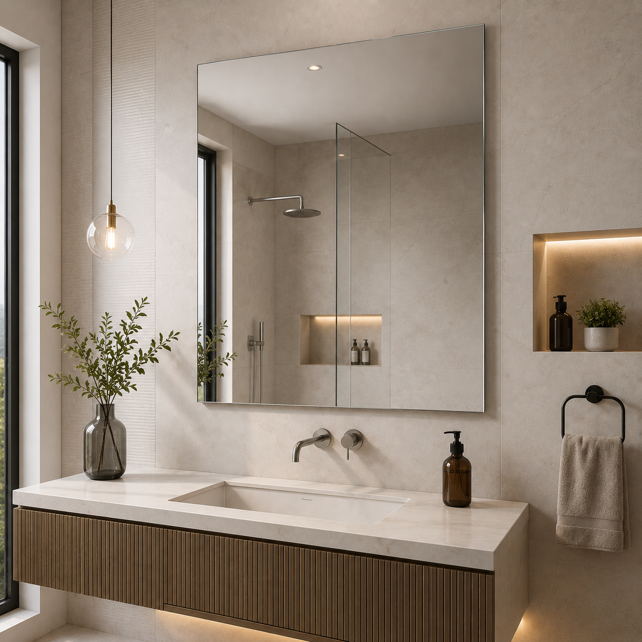 AAKARO Linea – Rectangle Mirror