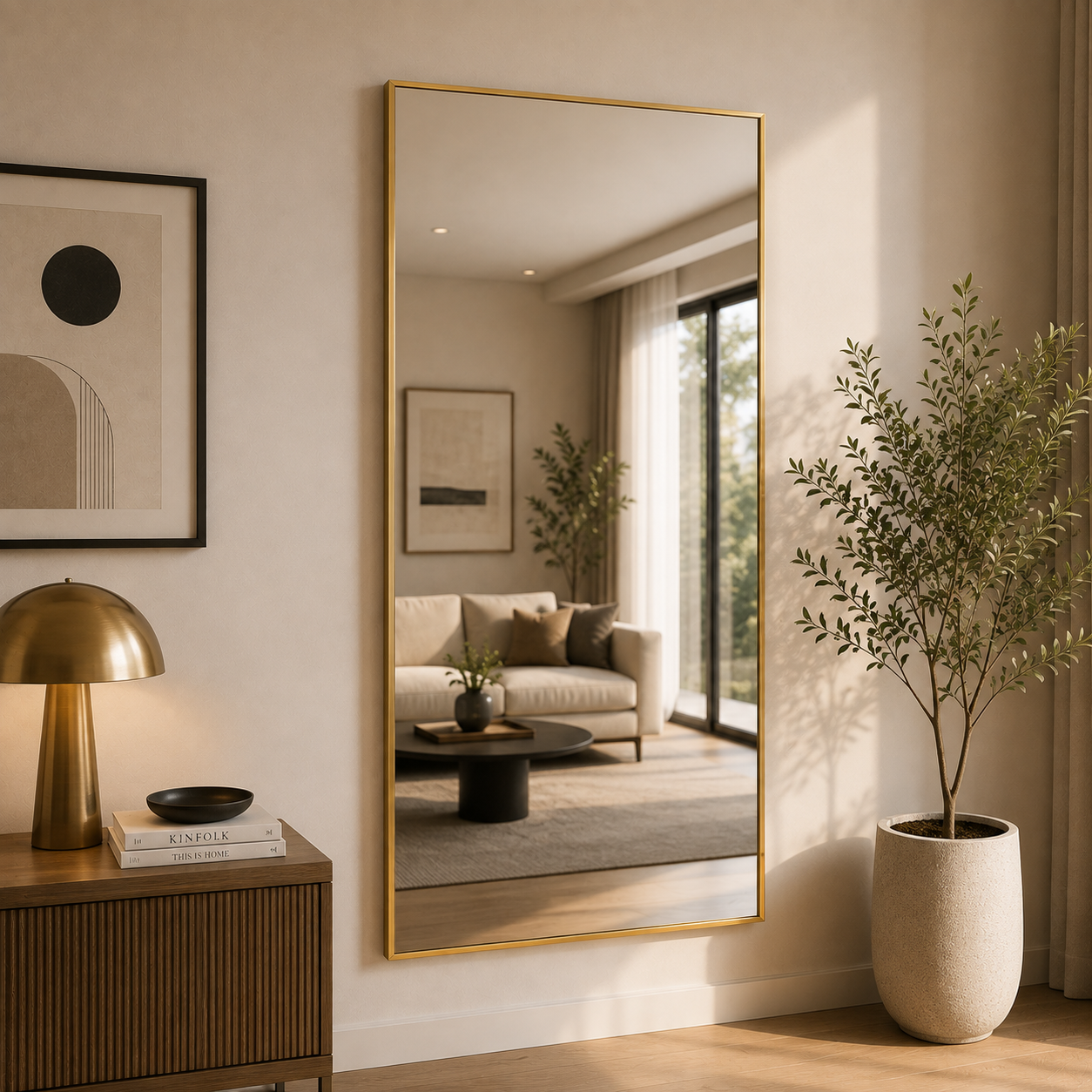 AAKARO Linea – Rectangle Mirror